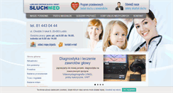 Desktop Screenshot of nzoz.sluchmed.pl