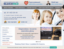 Tablet Screenshot of nzoz.sluchmed.pl